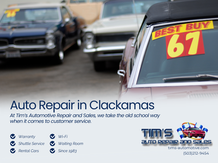 Pre-Purchase Used Car Inspection Clackamas OR