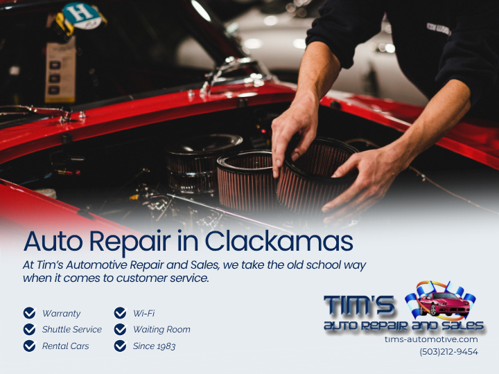 Do it yourself auto repair in Clackamas or