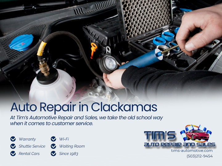 Car Leaking Fluid in Clackamas, OR | Tim’s Automotive